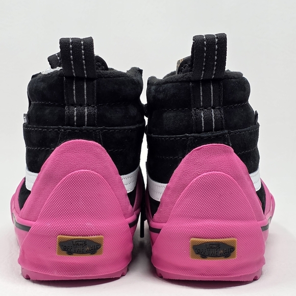 VANS SK8 Hi MTE-2 Hiking Boots Men's 8.5 / Women's 10 Dip Pink Black Suede New - Picture 5 of 12